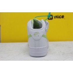 Nike Air Force 1 '07 MID Womens Sneakers White Green 366731-909