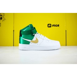 Nike Air Force 1 High NBA Celtics BQ4591 100 Unisex Running Shoes