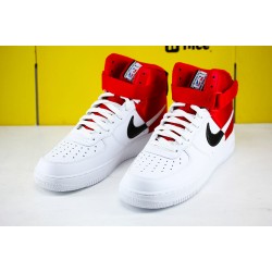 Nike Air Force 1 High NBA Red White BQ4591 600 Unisex Running Shoes