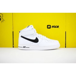 Nike Air Force 1 High White Black CK4369-100 Unisex AF1 Running Shoes