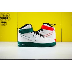 Nike Air Force 1 High White Green Red CK4581 110 Unisex Running Shoes