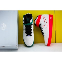 Nike Air Force 1 High White Green Red CK4581 110 Unisex Running Shoes