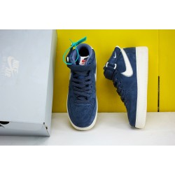 Nike Air Force 1 Mid 07 3M Unisex Sneakers Dark Blue White AA1118-007