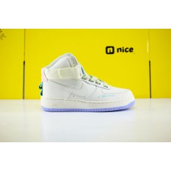 Nike Air Force 1 Mid Beige CQ4810-111 Womens Running Shoes