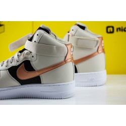 Nike Air Force 1 Mid Black Beige DB5080 100 Unisex Running Shoes