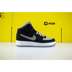 Nike Air Force 1 Mid Black Grey 316133-602 Unisex Running Shoes