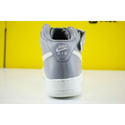 Nike Air Force 1 Mid Silver Beige 215123 033 Unisex Running Shoes