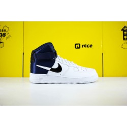 Nike Air Force 1 Mid White Blue BQ4591-400 Unisex Running Shoes