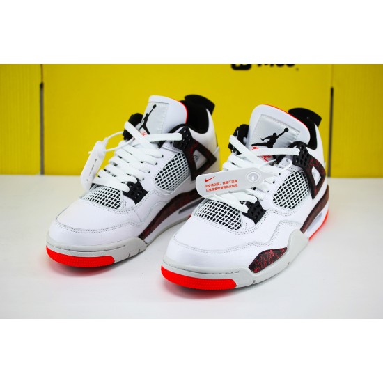 Air Jordan 4 Retro Flight Nostalgia 308497-116 AJ4 Unisex Jordan Sneakers