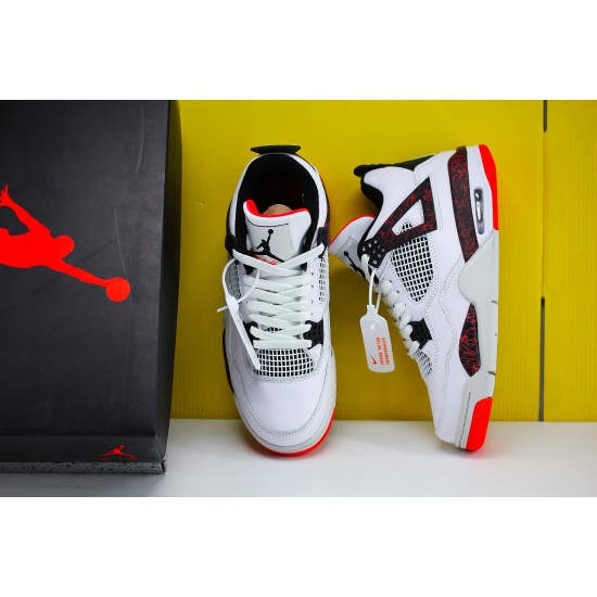 Air Jordan 4 Retro Flight Nostalgia 308497-116 AJ4 Unisex Jordan Sneakers