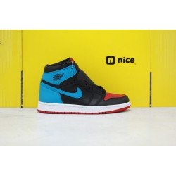 Nike Air Jordan 1 High OG UNC To Chicago Unisex Basketball Shoes Blue Red Black CD0461-046