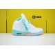 Nike Air Jordan 5 Light Aqua Unisex Basketball Shoes 440892-100