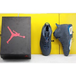 Nike Jordan AJ6 Diffused Blue Mens Basketball Shoes 384664-400