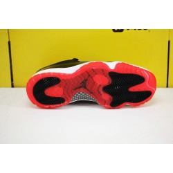 Nike Air Jordan 11 AJ11 Low Mens Basketball Shoes Black White Red 528895 01