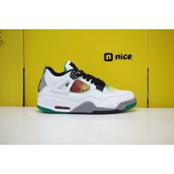 Nike Air Jordan 4 Retro SE Pine Green Metallic Mens Basketball Shoes AQ9129-100