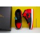 Air Jordan 1 Mid Banned 2020 554725 074 AJ1 Unisex Jordan Sneakers