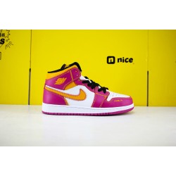 Air Jordan 1 Mid Dia de los Muertos DC0350-100 AJ1 Unisex Jordan Sneakers