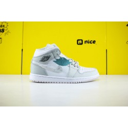 Air Jordan 1 Mid Grey Camo DC9035 100 AJ1 Unisex Jordan Sneakers