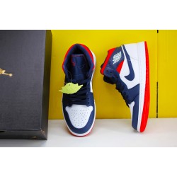 Air Jordan 1 Mid SE USA 852542-104 AJ1 Unisex Jordan Sneakers