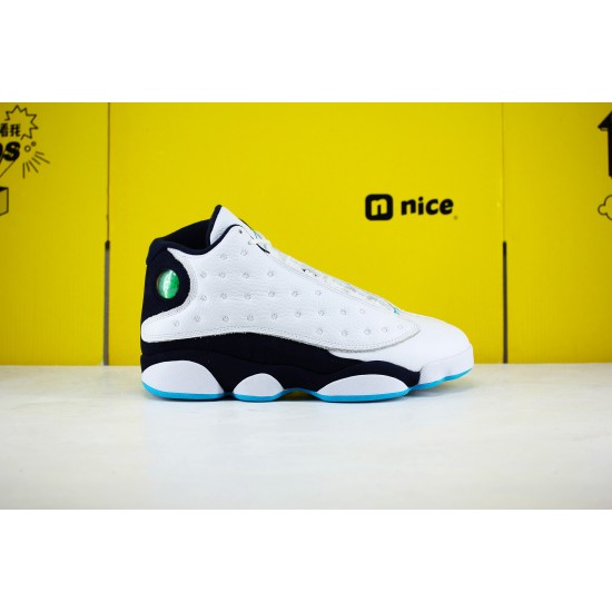 Air Jordan 13 Retro White Black 414571-144 Mens Jordan Sneakers