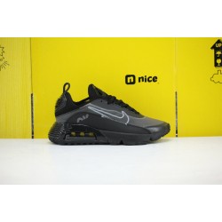 Nike Air Max 2090 Mens Running Shoes Black Grey BV9977 001