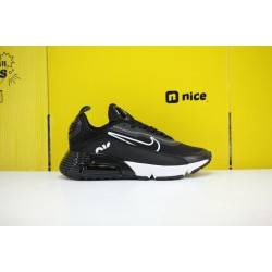 Nike Air Max 2090 Unisex Running Shoes Black White CT7695-101