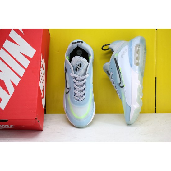 Nike Air Vapormax 2090 Mens Running Shoes White Blue CT7695-400