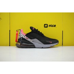 Nike Air Max 270 React Mens Sneakers Black Grey AH8050-015