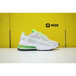 Nike Air Max 270 React Mens Sneakers Grey Green CU3447 001