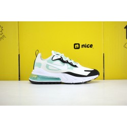 Nike Air Max 270 React Mens Sneakers White Green Black CJ0619 012