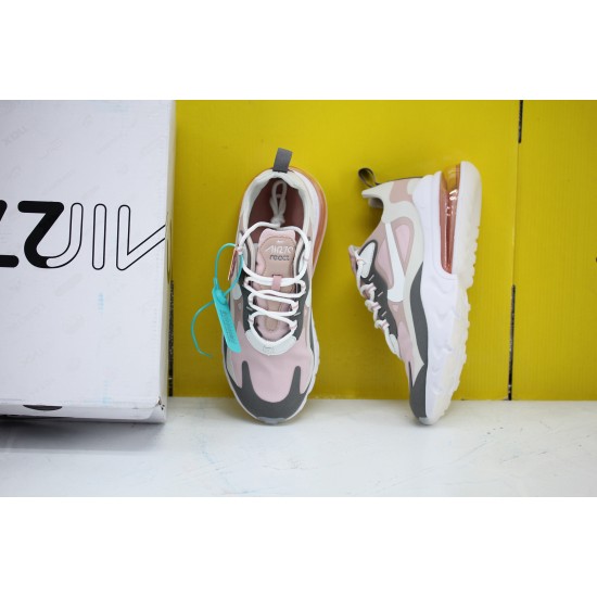 Nike Air Max 270 React Plum Chalk Mauve 270 Womens Sneakers Pink Grey White CI3899-500