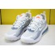 Nike Air Max 270 React Unisex Sneakers White Grey Blue CT1265 300