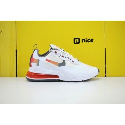 Nike Air Max 270 React Unisex Sneakers White Red Green CD6615 100