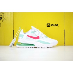 Nike Air Max 270 React Unisex Sneakers White Red Green CV3025 100