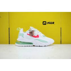 Nike Air Max 270 React Unisex Sneakers White Red Green CV3025-100