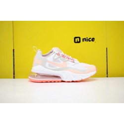 Nike Air Max 270 React Womens Sneakers Pink White CJ0619 103