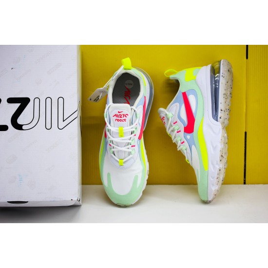 Nike Air Max 270 React Womens Sneakers White Green Red DB5927 161