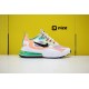 Nike Air Max 270 React Womens Sneakers White Pink Green Black CJ0620 600