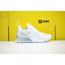 Nike Air Max 270 Unisex Running Shoes White Grey CD8497-100