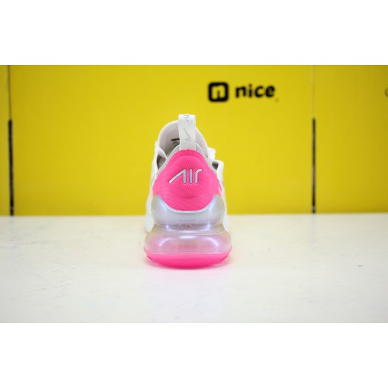 Nike Air Max 270 Womens Running Shoes White Grey Pink CI1963-191