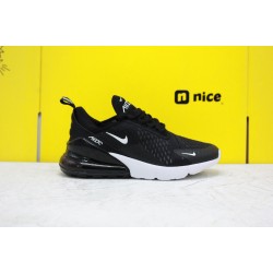 Nike Air Max 270 Black/White Running Shoes AH6789 001 WMNS Sneakers