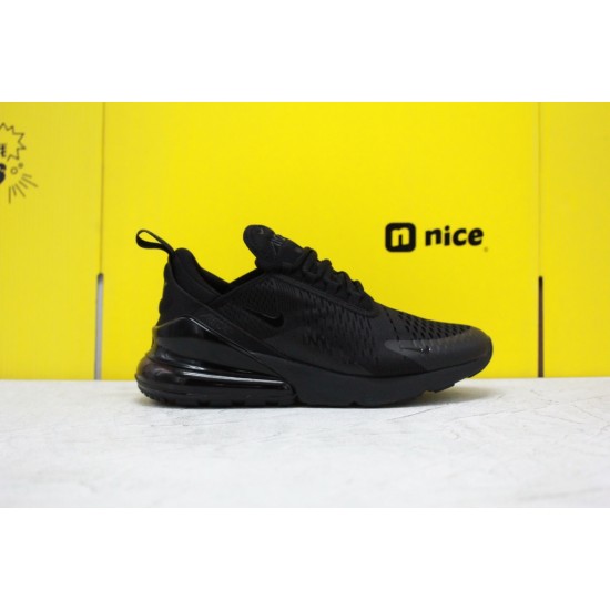 Nike Air Max 270 "Triple Black" Black/Black-Black AH8050 005 Unisex Running Shoes