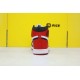 Nike Air Jordan 1 Retro High OG "Satin Black Toe" Basketball Shoes CD0461 016 Unisex White/Red/Black AJ1 Sneakers