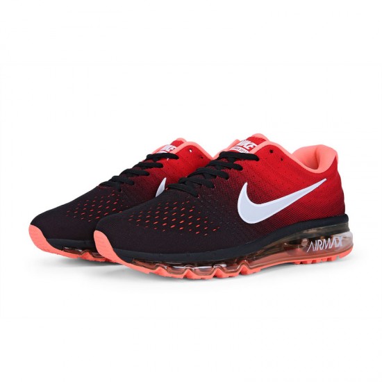 Nike Air Max 2017 Black Orange Red Mens Shoes