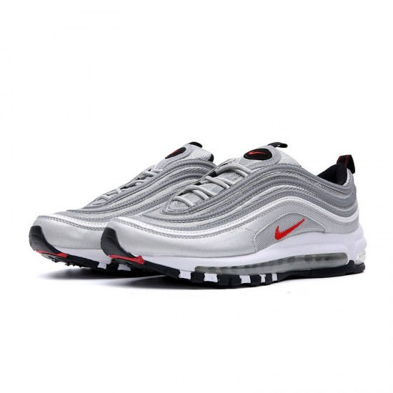 Nike Air Max 97 "Silver Bullet" Men And Women Running Shoes 884421-001